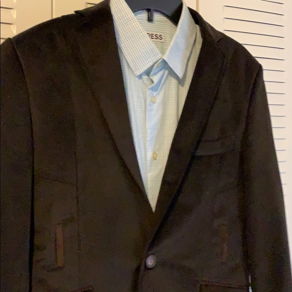 Suede brown jacket